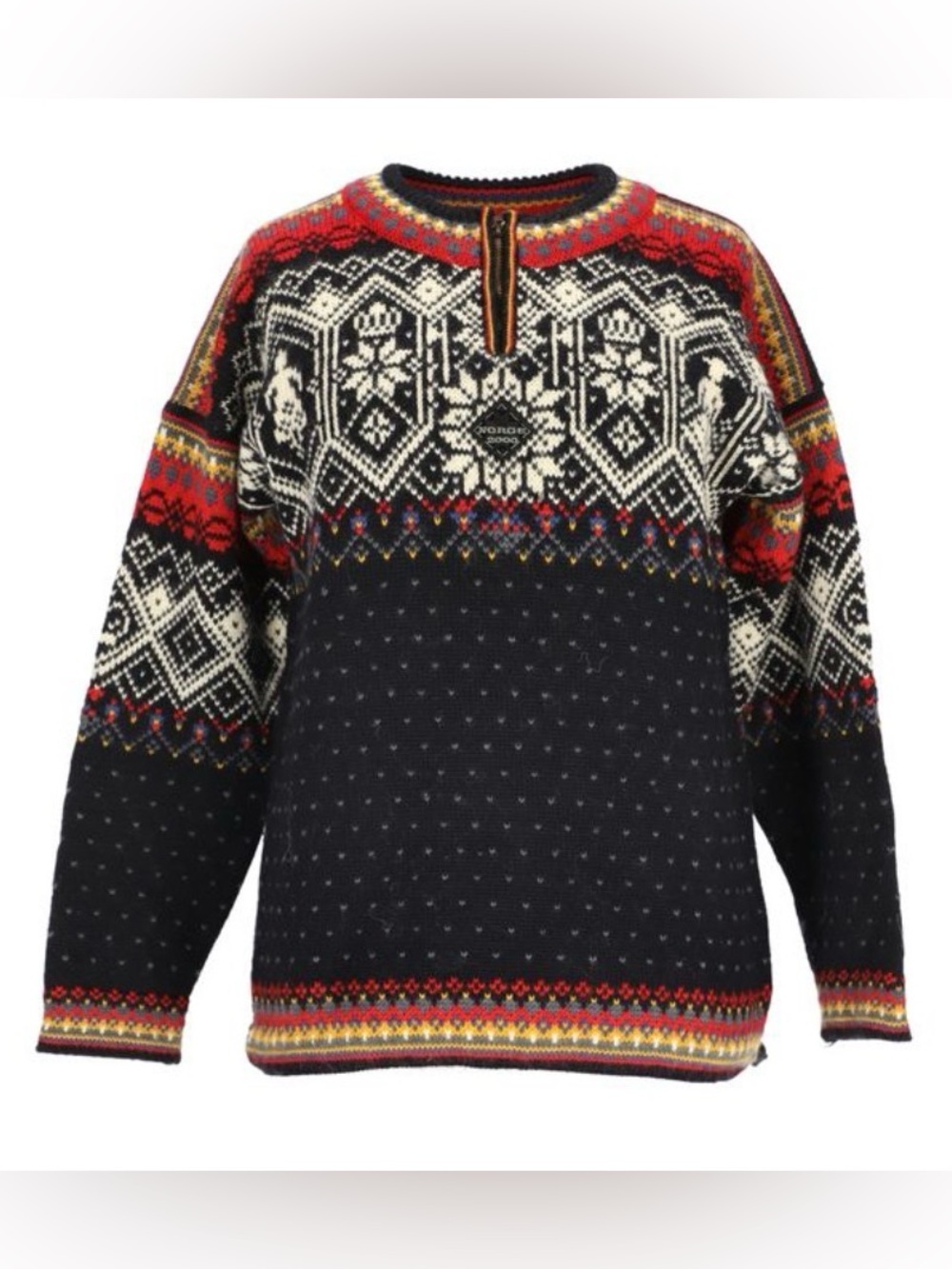 Vintage Y2K Dale of Norway 🇳🇴  Norge Dale Garn Heavy Wool Sweater 2000 knit wear